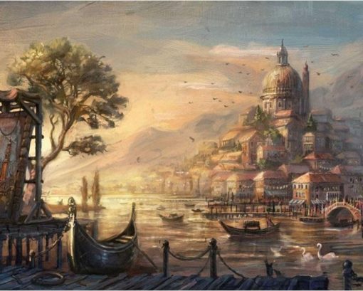 RUOPOTY-Frame-Urban-City-DIY-Painting-By-Numebrs-Landscape-Abstract-Hand-Painted-Oil-Painting-On-Canvas
