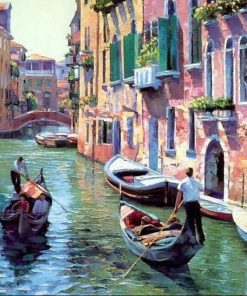 Venice Cityscape Paint By Numbers
