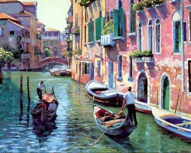 Venice Cityscape Paint By Numbers