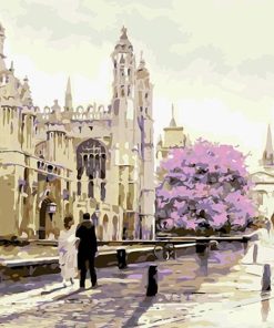 Cambridge City View Paint By Numbers