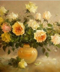 Yellow Blooms Paint By Numbers