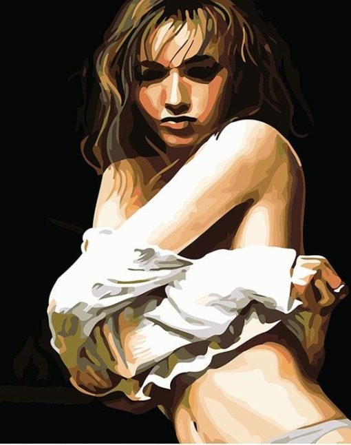 RUOPOTY-Sexy-Girls-Diy-Digital-Oil-Painting-By-Numbers-Home-Art-Picture-Decoration-Hand-Painted-On