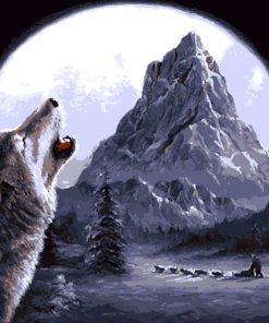 Wolf Animal Paint By Numbers