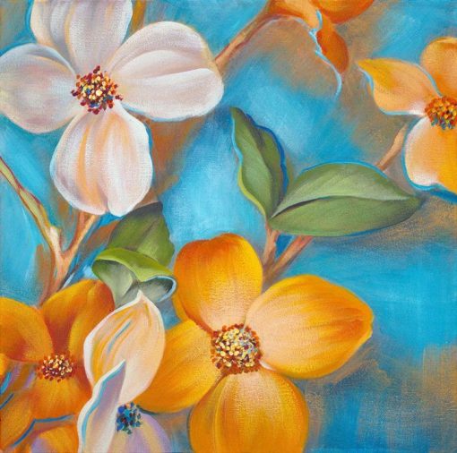Rainbow-Plumeria-DIY-Flowers-Paint-By-Numbers-PBN-12266