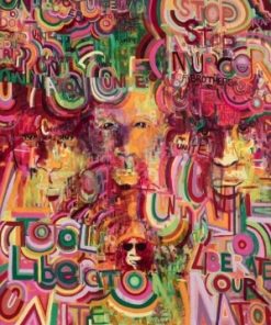 Colorful Village Abstract Paint By Numbers