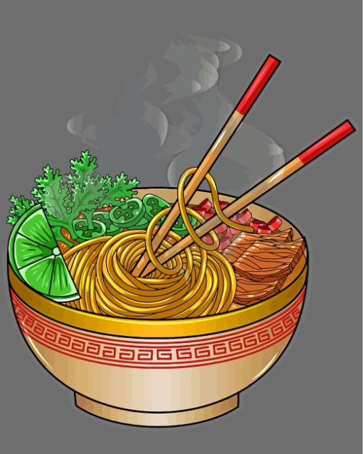 Ramen-Noodles-paint-by-numbers