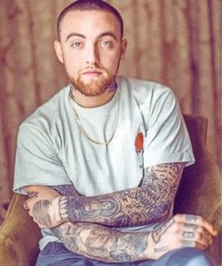 Mac Miller Rap Legend Paint By Numbers
