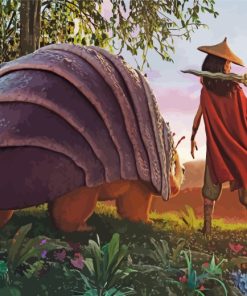 Disney Raya Dragon Adventure Paint By Numbers