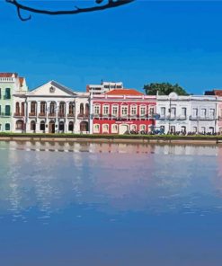 Recife Brazil Architecture Paint By Numbers