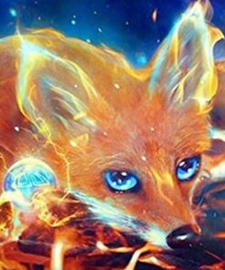 Red Fox Wildlife Paint By Numbers