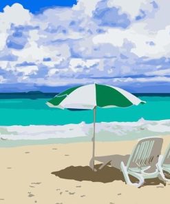 Beachside Serenity Paint By Numbers