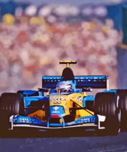 Renault R202 Racing Cars Paint By Numbers