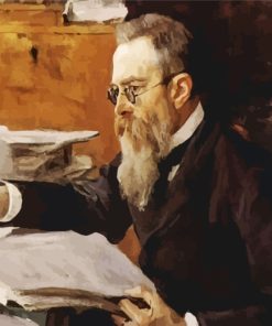 Rimsky Korsakov Vintage Paint By Numbers