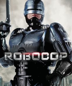 Robocop Sci Fi Adventure Paint By Numbers