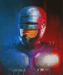 Robocop Fantasy Paint By Numbers