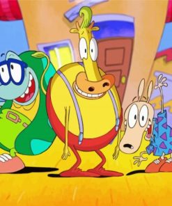Rocko's Modern Life Favorites Paint By Numbers