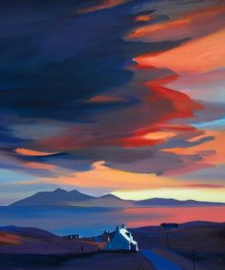 Landscape Cottage View Paint By Numbers