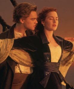 Jack Dawson and Rose Titanic Paint By Numbers