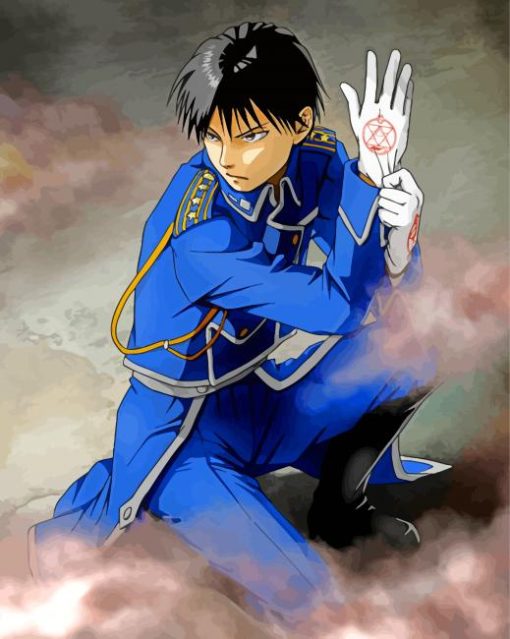 Roy-Mustang-paint-by-numbers
