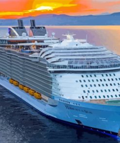 Royal Caribbean Sea Adventure Paint By Numbers