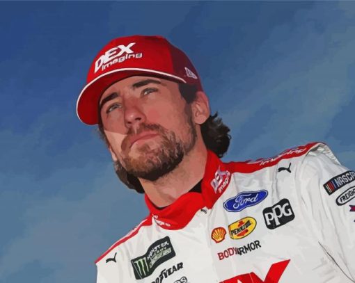Ryan-Blaney-Driver-paint-by-numbers