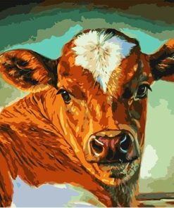 Blonde Calf Paint By Numbers