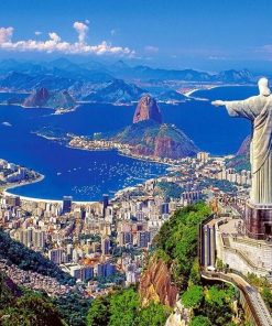 Exploring Rio de Janeiro Architecture Paint By Numbers