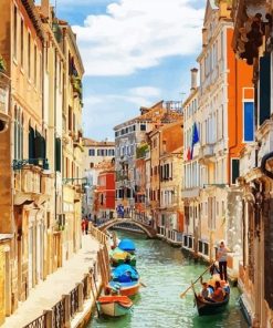 Venice City Panorama Paint By Numbers