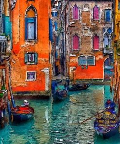 Venice Canals Paint By Numbers