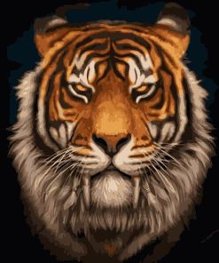 Saber Tooth Big Cats Paint By Numbers