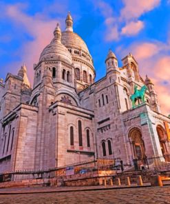 Sacre Coeur Basilica Paint By Numbers