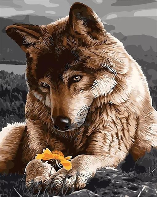 Sad-Wolf-paint-by-numbers