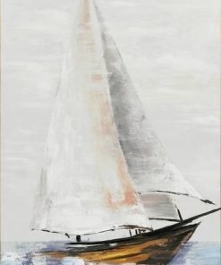 Sailing Boat Seascape Paint By Numbers