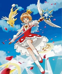 Sakura Kinomoto Anime Paint By Numbers