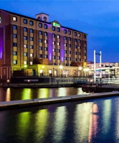 Salford City Nightscape Paint By Numbers