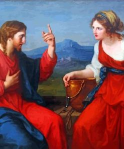 Elegant Samaritan Lady Paint By Numbers