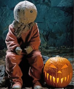 Sam Trick r Treat Horror Paint By Numbers