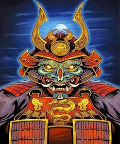 Samurai Warriors Paint By Numbers
