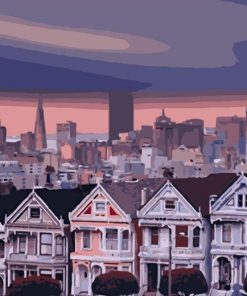 San Francisco Cityscape Paint By Numbers