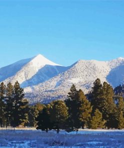 San Francisco Peaks Paint By Numbers