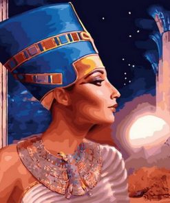 Nefertiti Egyptian Queen Paint By Numbers