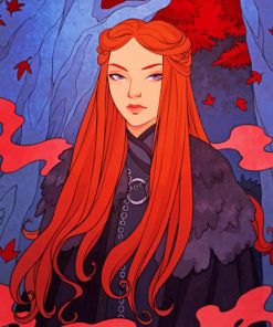Sansa Stark GOT Paint By Numbers