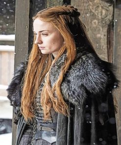 Sansa Stark Portrait Paint By Numbers