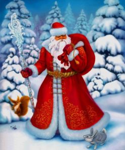 Santa Claus Christmas Paint By Numbers