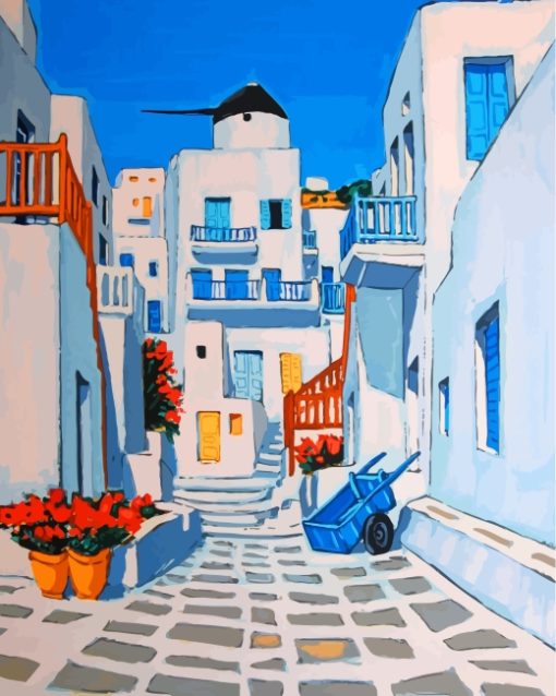Santorini-Greece-paint-by-numbers