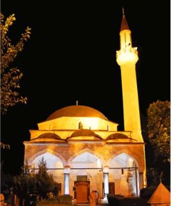 Ali Pasha's Sarajevo Mosque Paint By Numbers