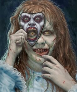 Regan Exorcist Horror Paint By Numbers
