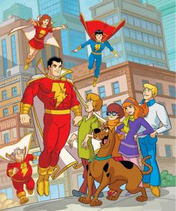 Scooby Doo Cartoons Paint By Numbers