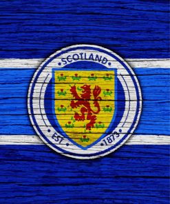 Scotland Team Football Art Paint By Numbers