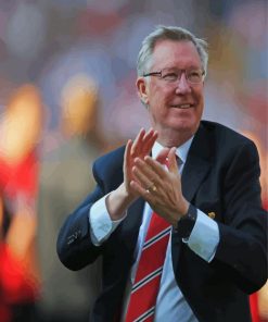 Scottish Icon Alex Ferguson Paint By Numbers